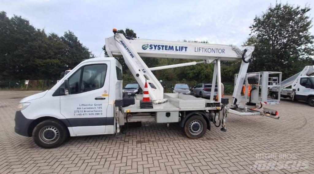 Multitel MJE 250 트럭 탑재 고소작업대