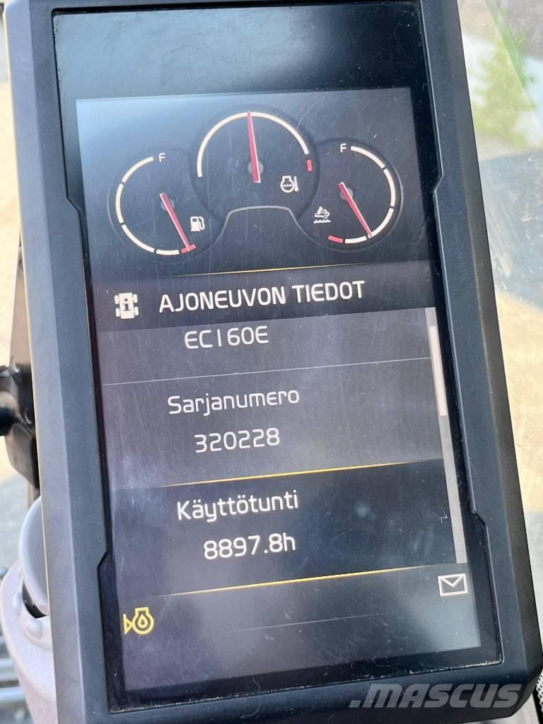 Volvo EC 160 EL 대형 굴삭기 29톤 이상
