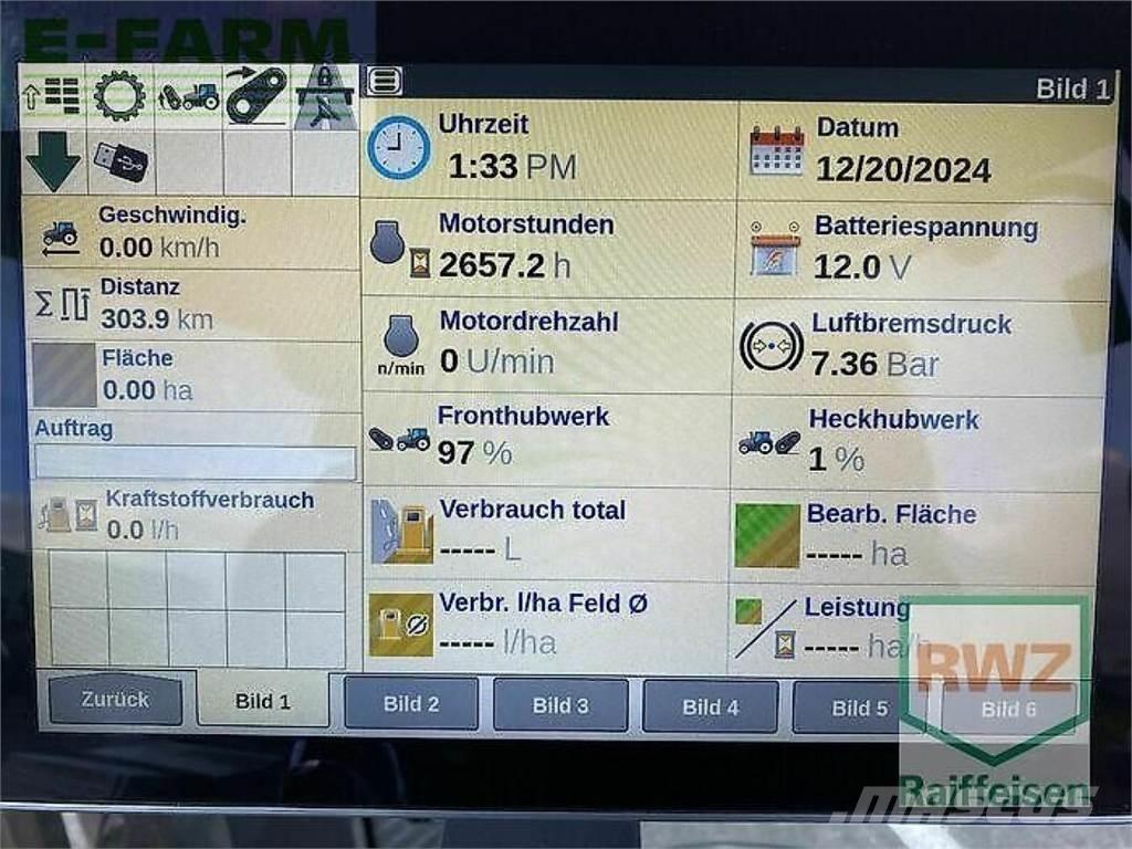 Steyr 6145 profi 트랙터