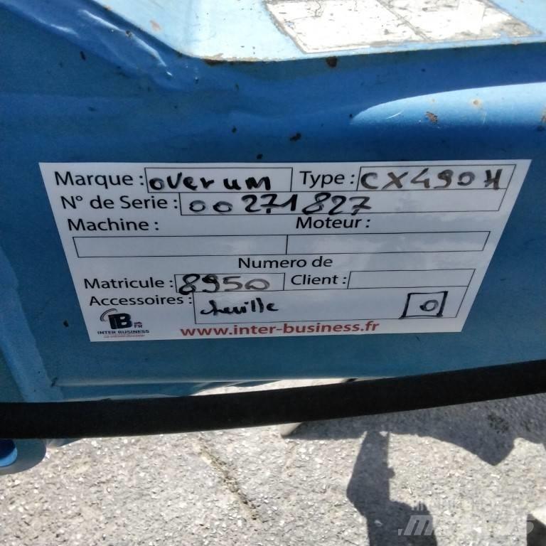 Överum CX 490H 가역 플로우(쟁기)