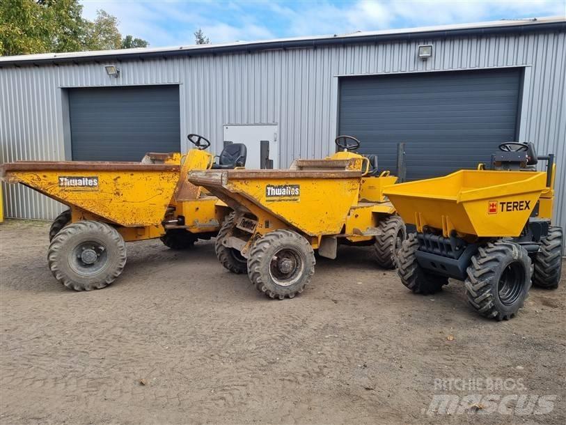 Thwaites 3 tonne 건설현장 덤프트럭