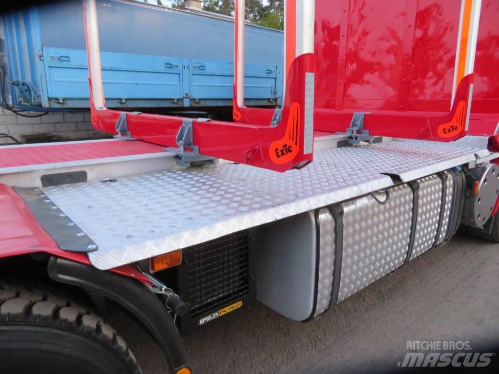 Scania R 500 목재 트럭
