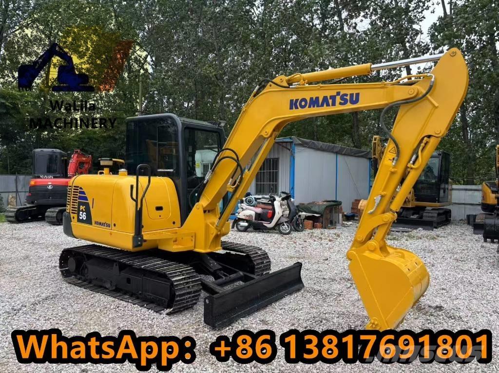 Komatsu PC 56-7 소형 굴삭기 7톤 미만