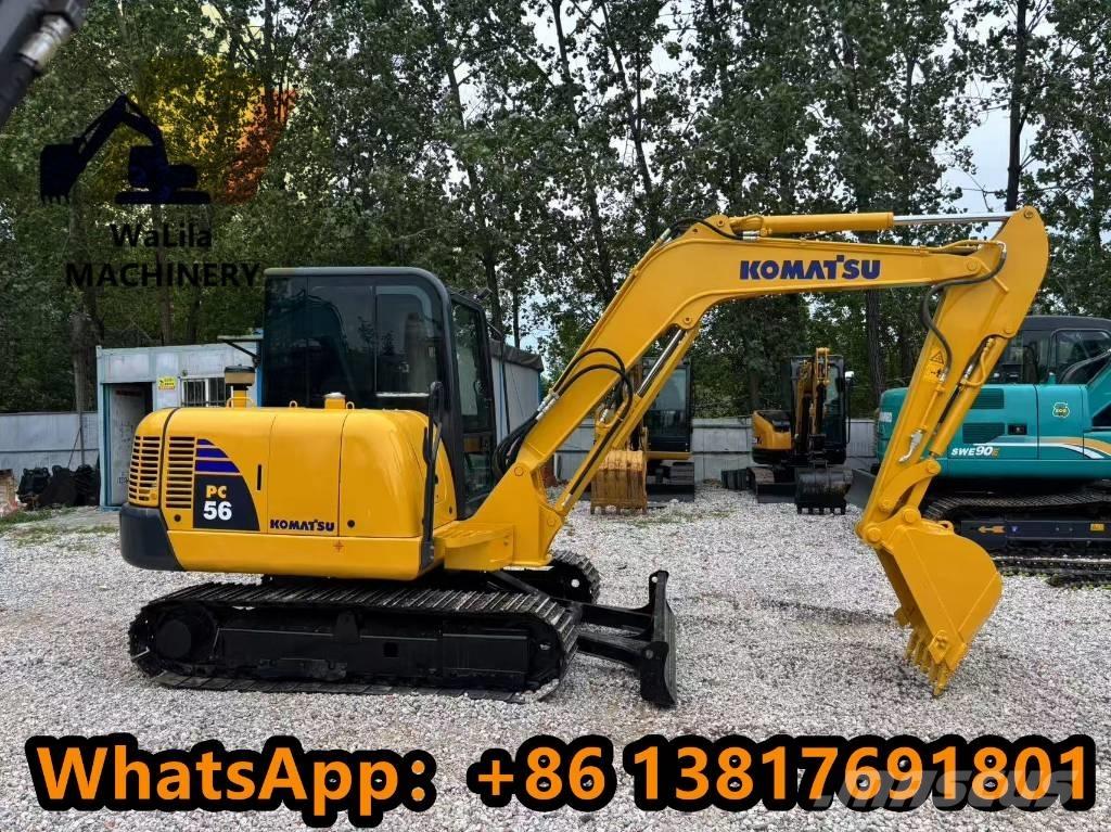 Komatsu PC 56-7 소형 굴삭기 7톤 미만