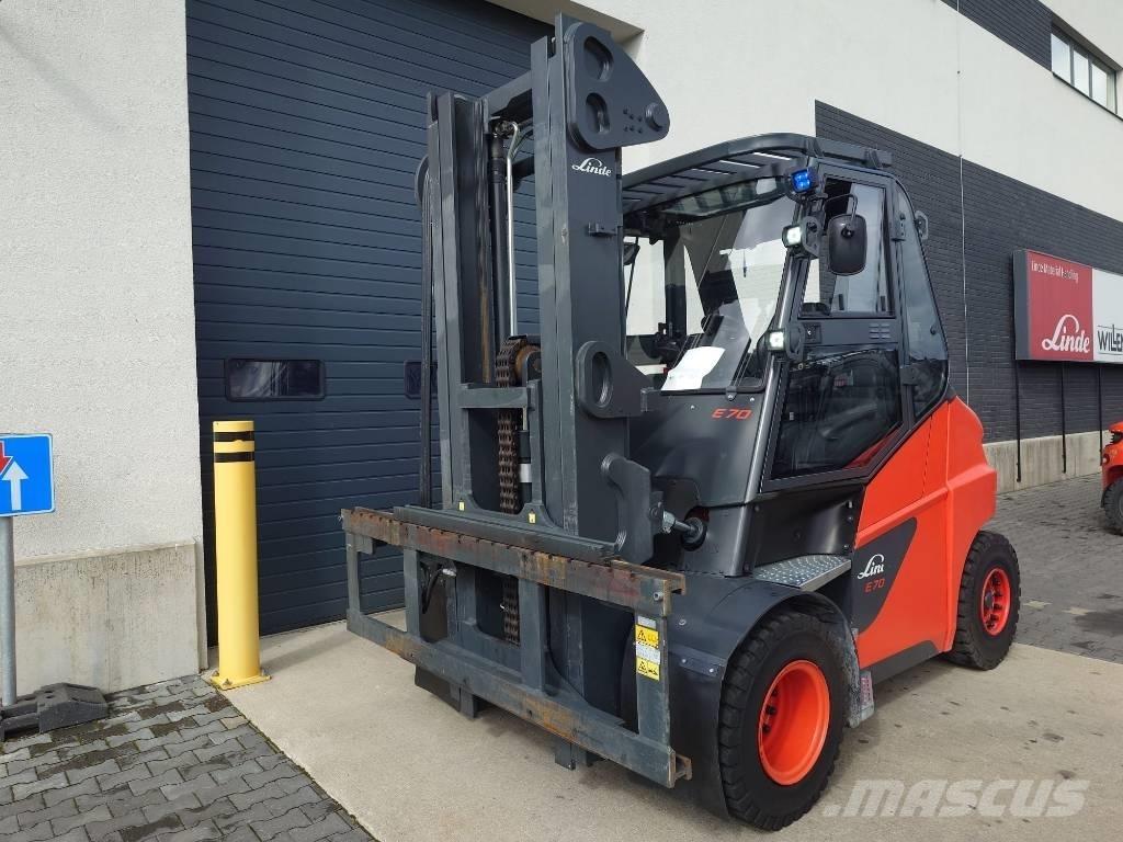 Linde E 70/1279 전동 지게차