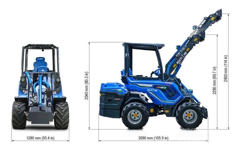 Multione EZ 8  스키드로더