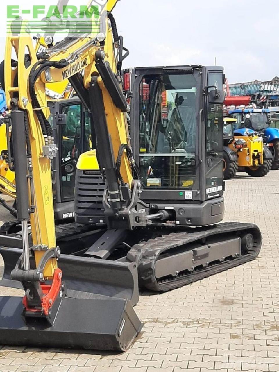 New Holland e65d  휠 굴삭기