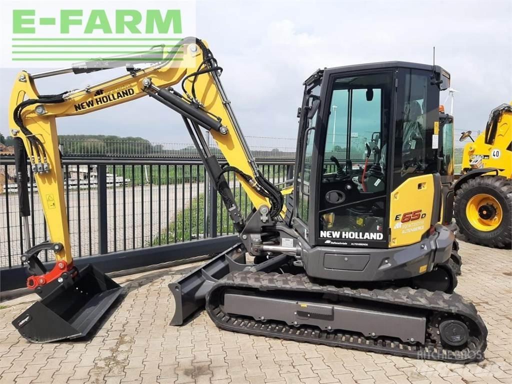 New Holland e65d  휠 굴삭기