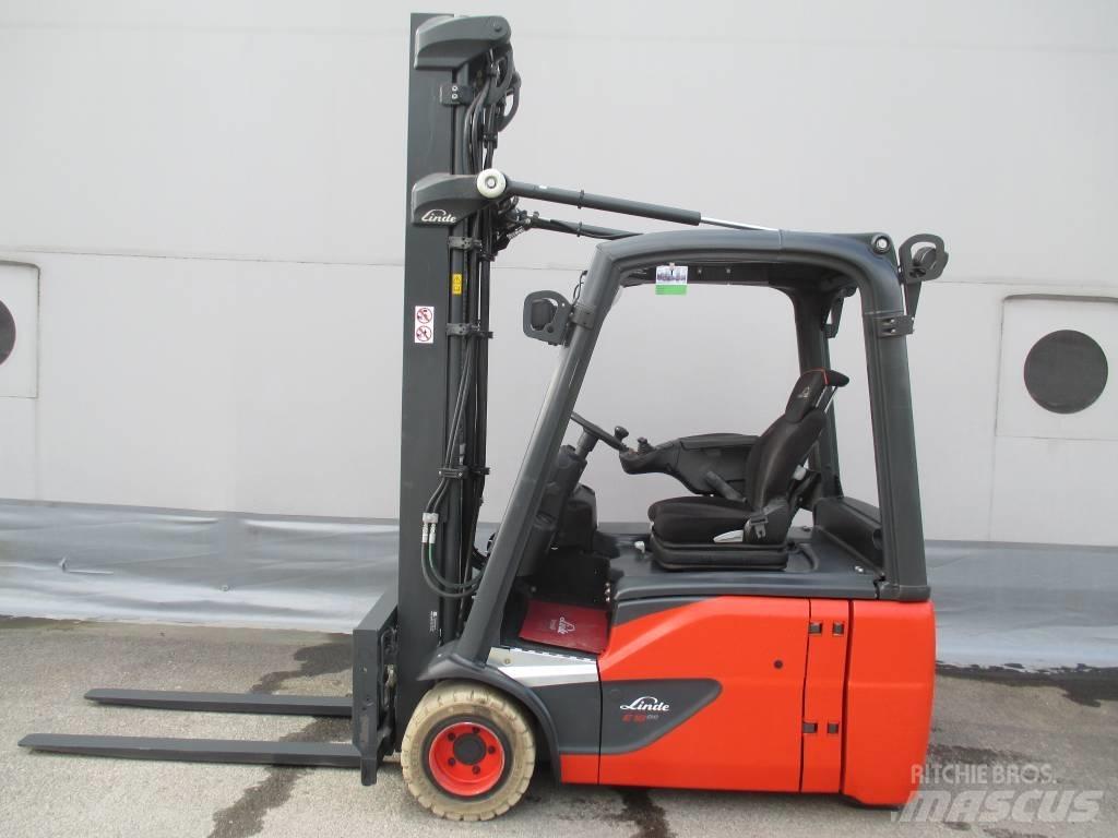 Linde E 18 전동 지게차