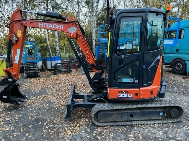 Hitachi ZX 33 U-6 소형 굴삭기 7톤 미만