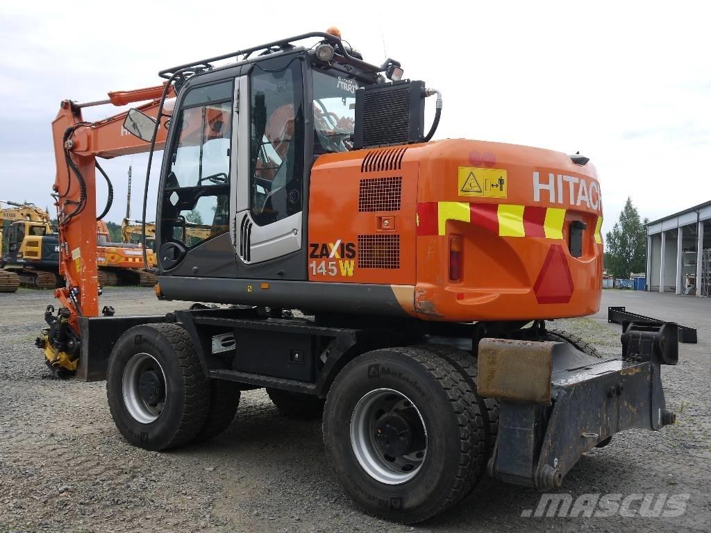Hitachi ZX 145 W-3  휠 굴삭기