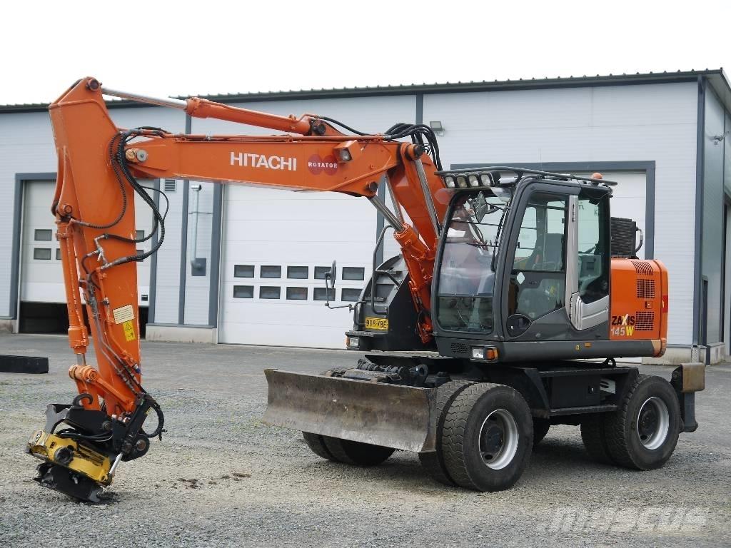 Hitachi ZX 145 W-3  휠 굴삭기