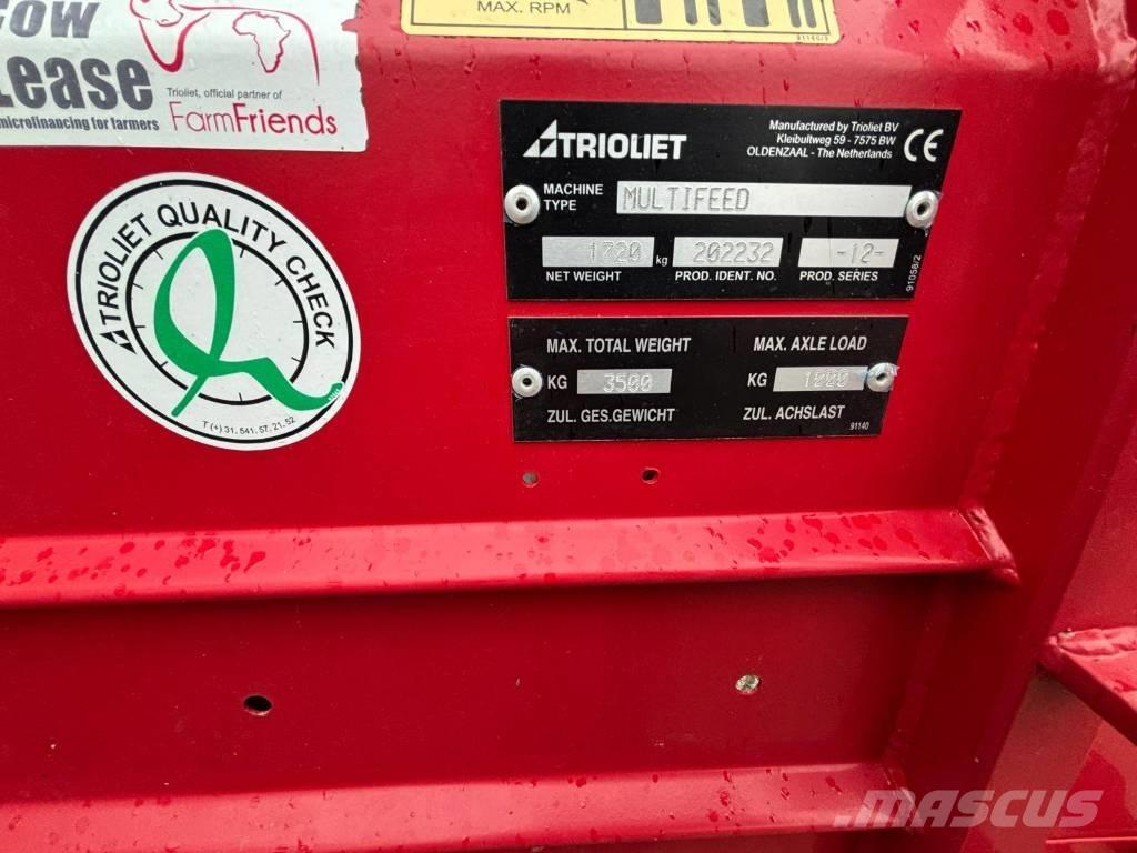 Trioliet MULTIFEED 사료 공급기