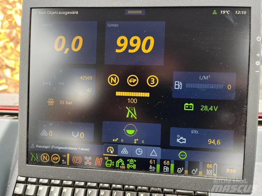 Komatsu 845-1 원목 포워더