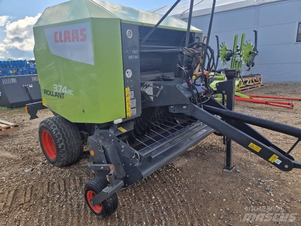 CLAAS Rollant 374 RC 원형 곤포기