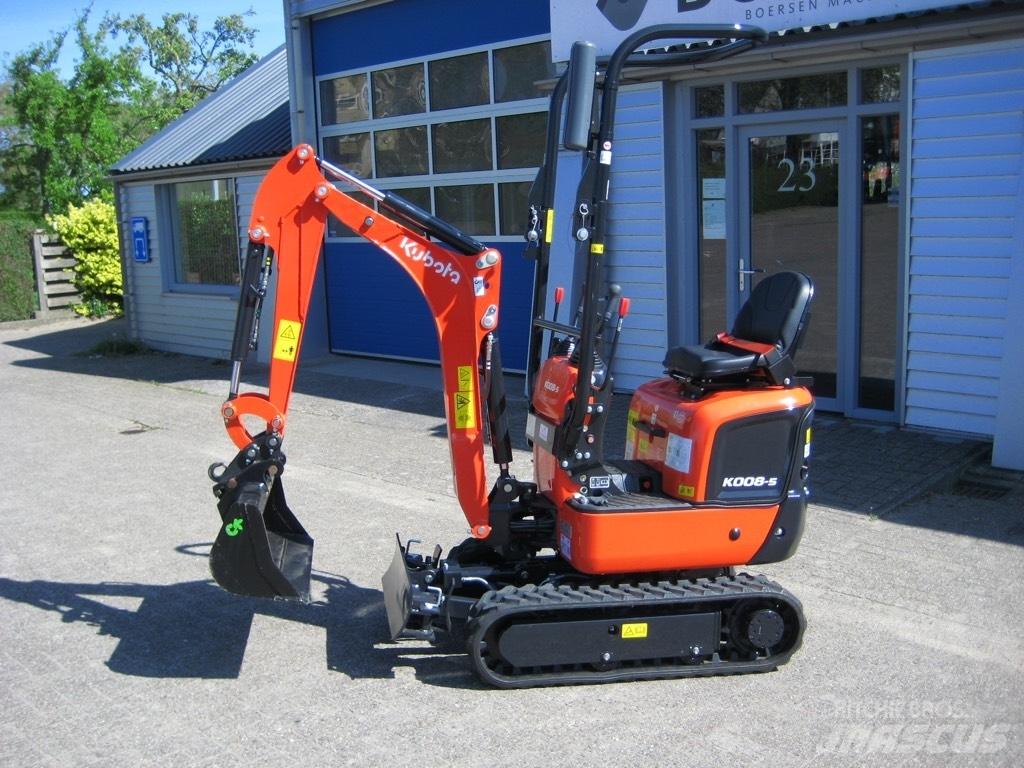 Kubota K008-5 소형 굴삭기 7톤 미만
