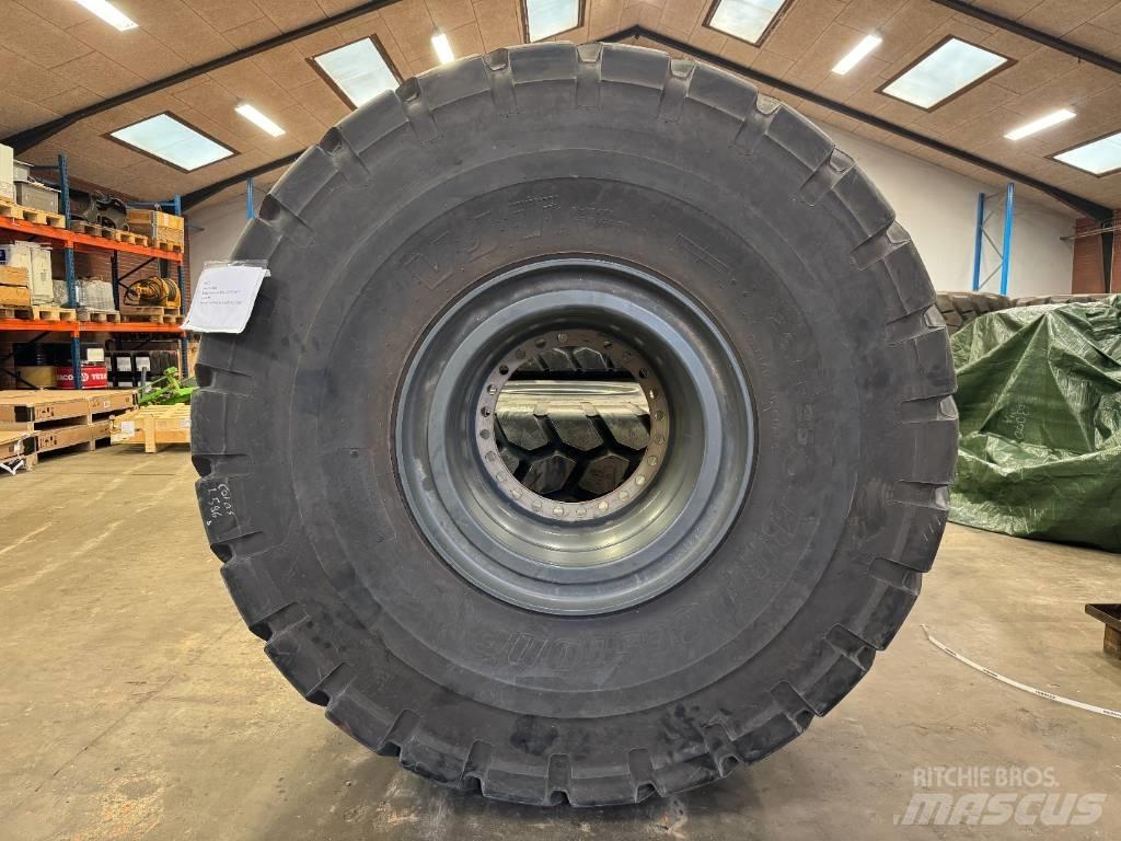 Bridgestone 29.5R25 타이어, 휠 및 림
