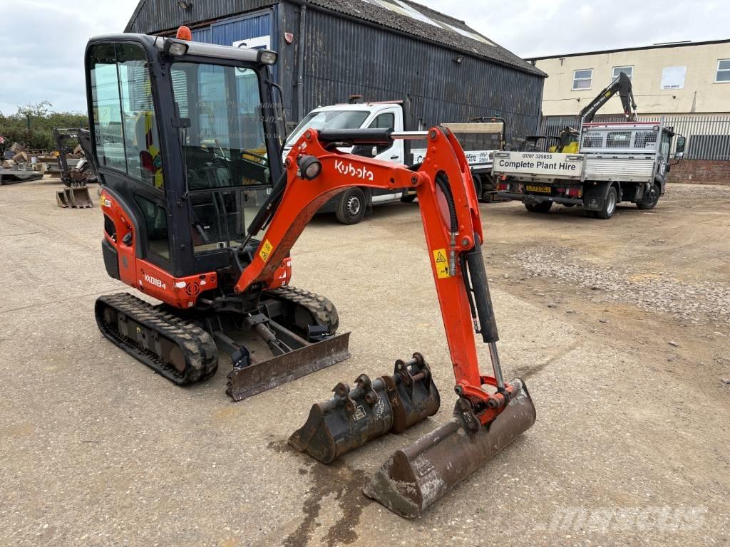 Kubota KX 018-4 소형 굴삭기 7톤 미만