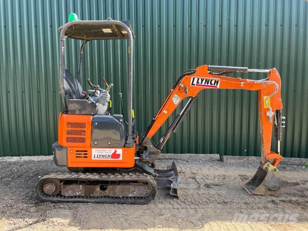 Hitachi ZX 19 U-6 소형 굴삭기 7톤 미만