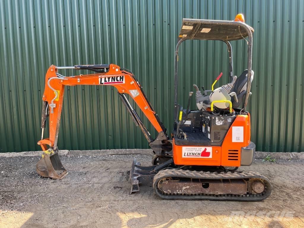 Hitachi ZX 19 U-6 소형 굴삭기 7톤 미만