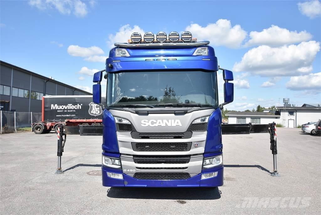 Scania G450 8X4 크레인 트럭