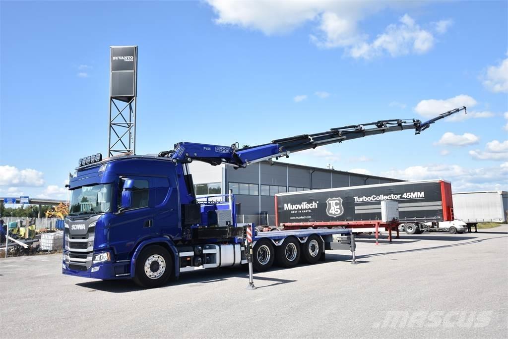 Scania G450 8X4 크레인 트럭
