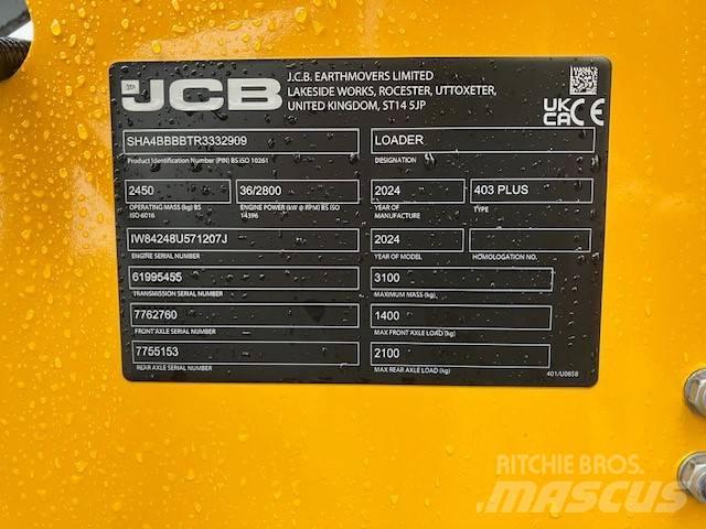 JCB 403 Plus  휠로우더