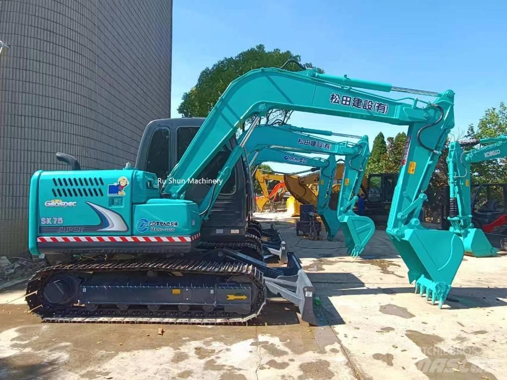 Kobelco SK 75 대형 굴삭기 29톤 이상