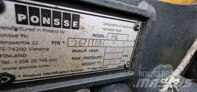 Ponsse Ergo 8wd 원목 하베스터