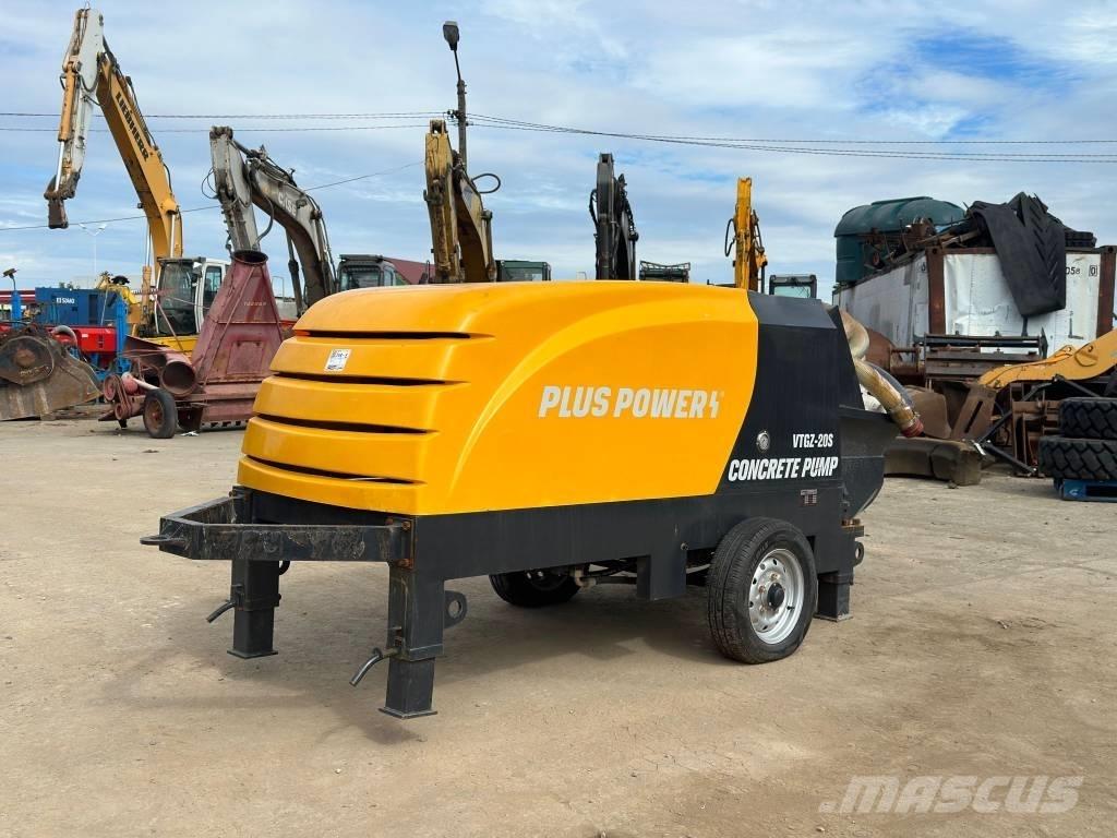 Plus Power VTGZ-20S 콘크리트 펌프카