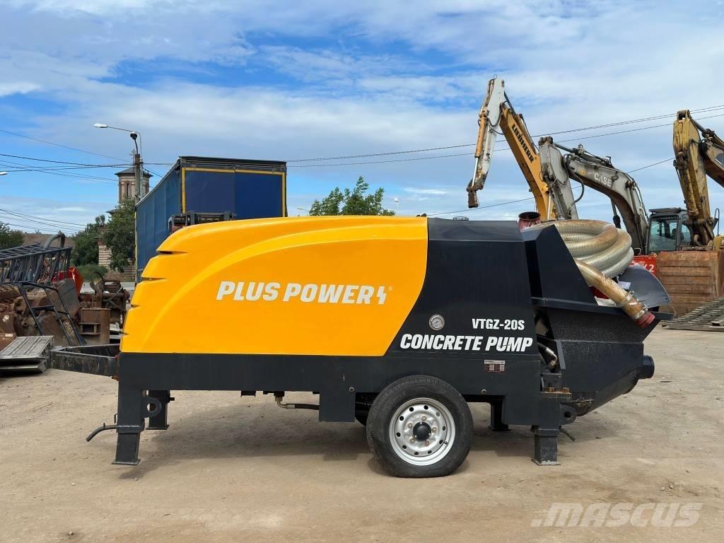 Plus Power VTGZ-20S 콘크리트 펌프카