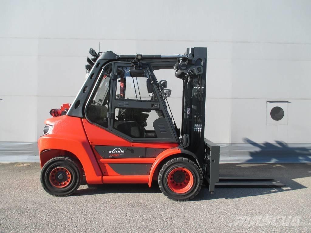 Linde H 80 D 디젤 지게차