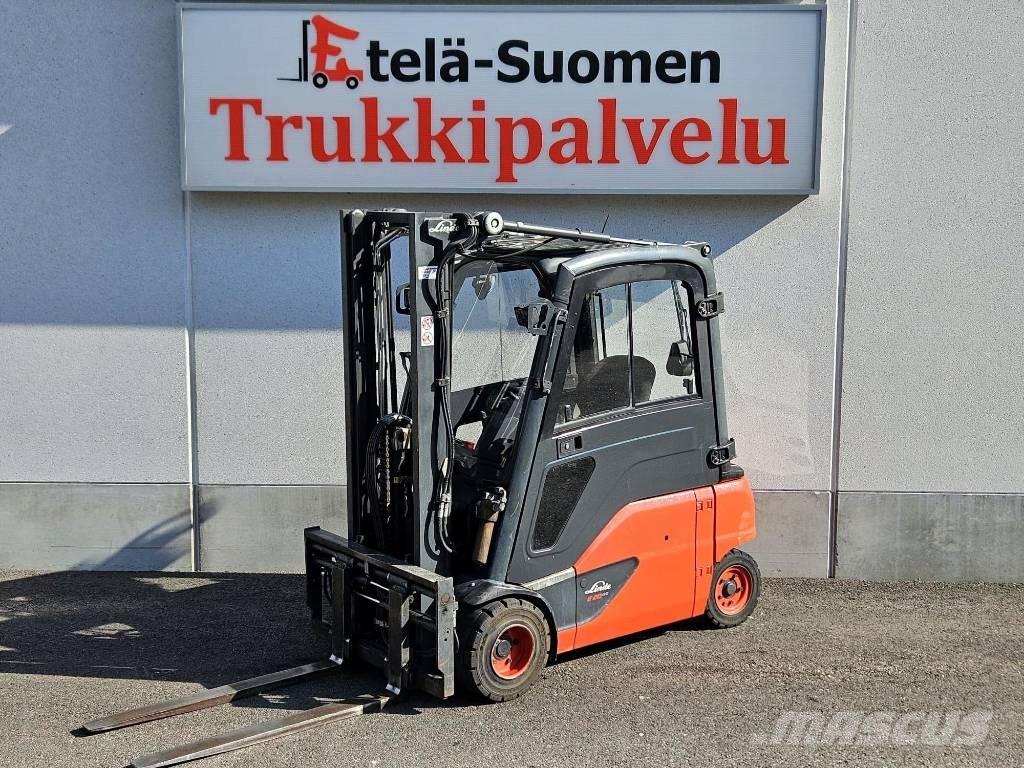 Linde E 20 PL-02 전동 지게차