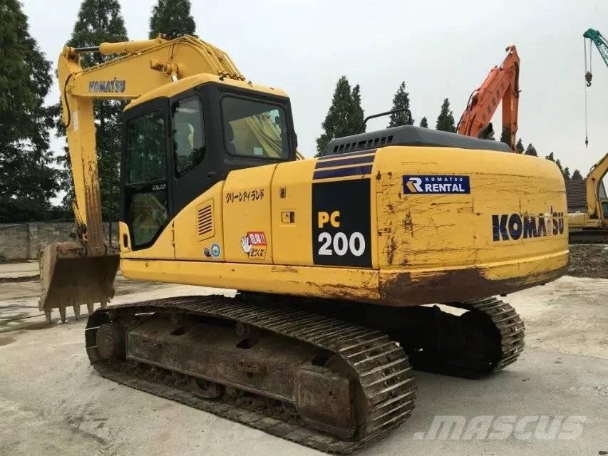 Komatsu pc200-7 대형 굴삭기 29톤 이상