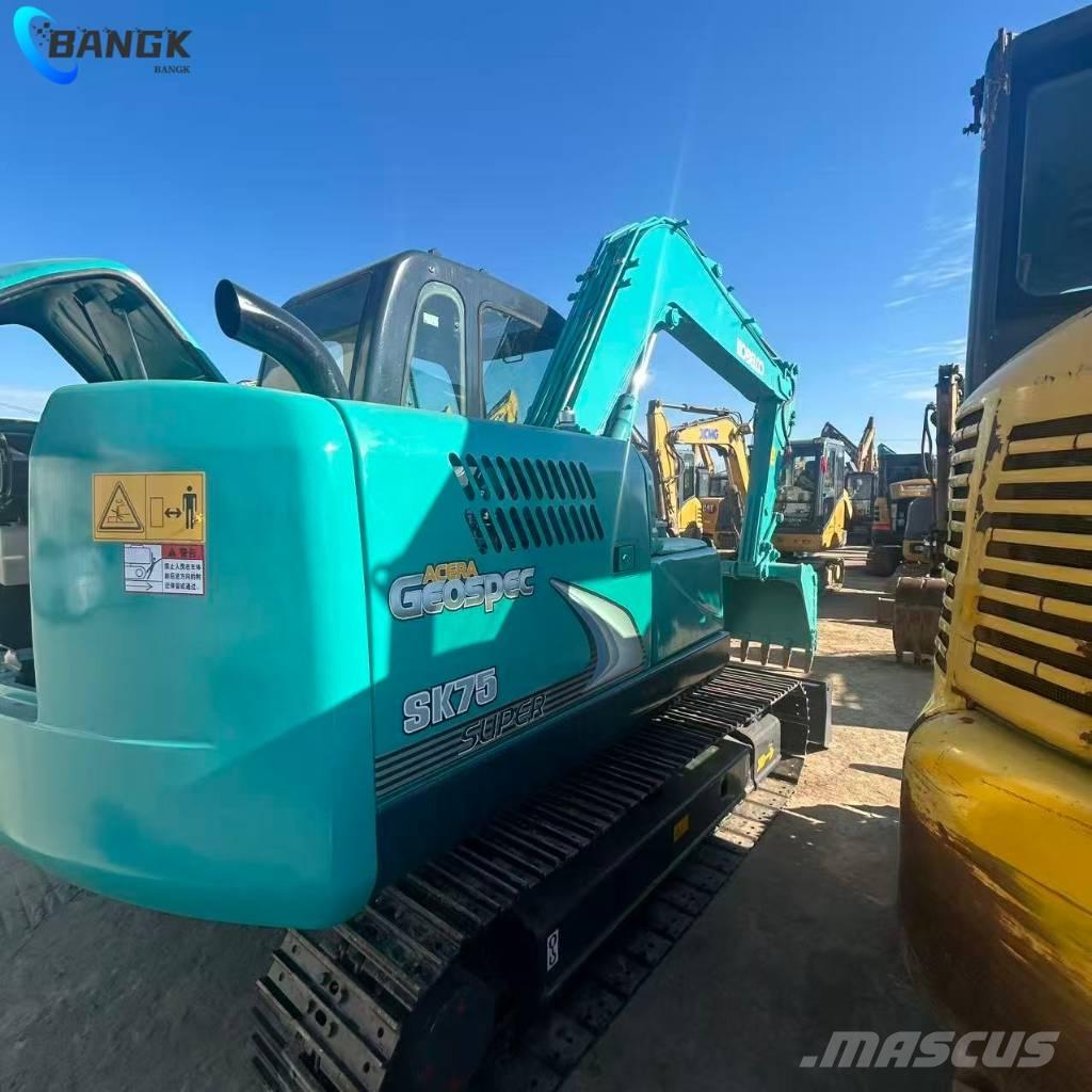 Kobelco SK75-8 대형 굴삭기 29톤 이상