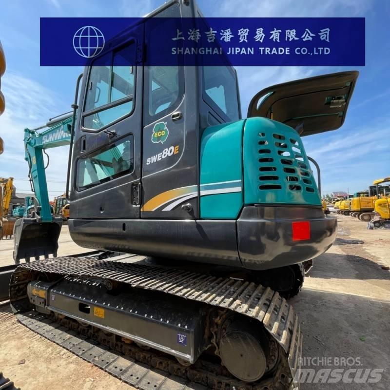 Sunward SWE 80 E 중형굴삭기 7톤-28톤