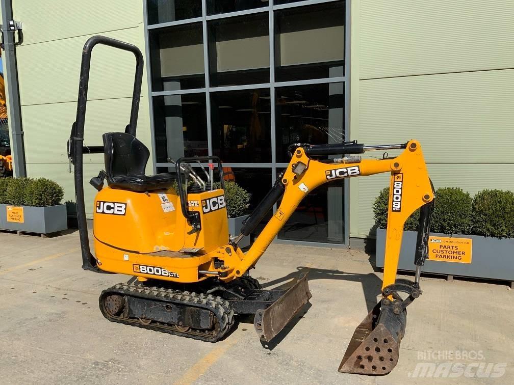 JCB 8008 소형 굴삭기 7톤 미만