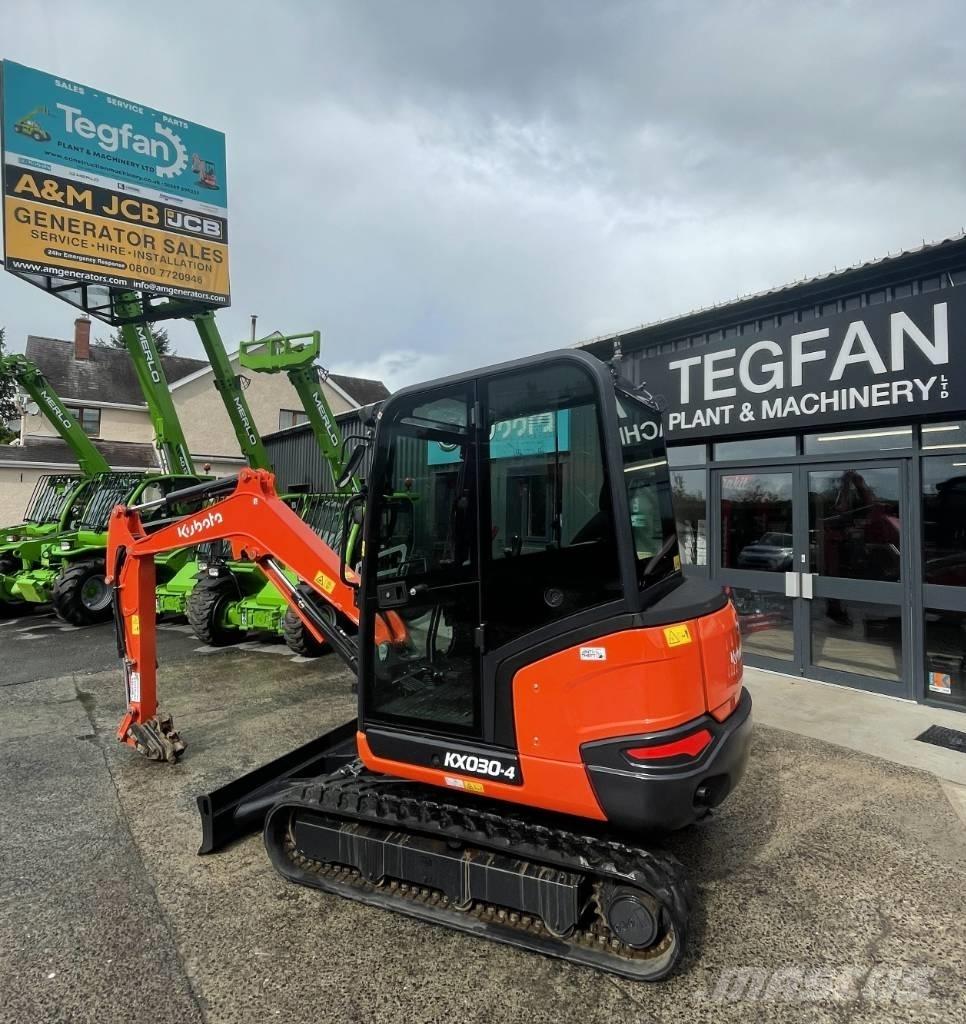 Kubota KX 030-4 소형 굴삭기 7톤 미만