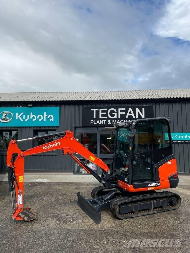 Kubota KX 030-4 소형 굴삭기 7톤 미만