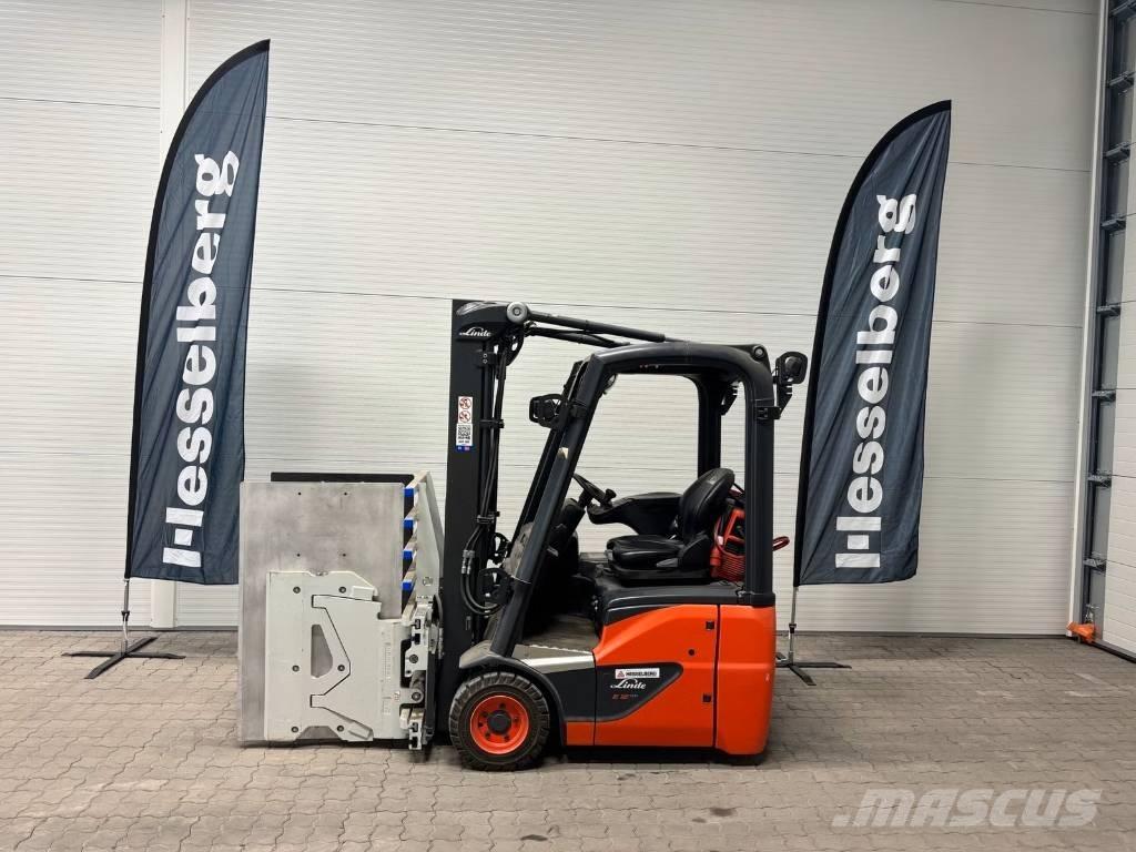 Linde E12-386 전동 지게차