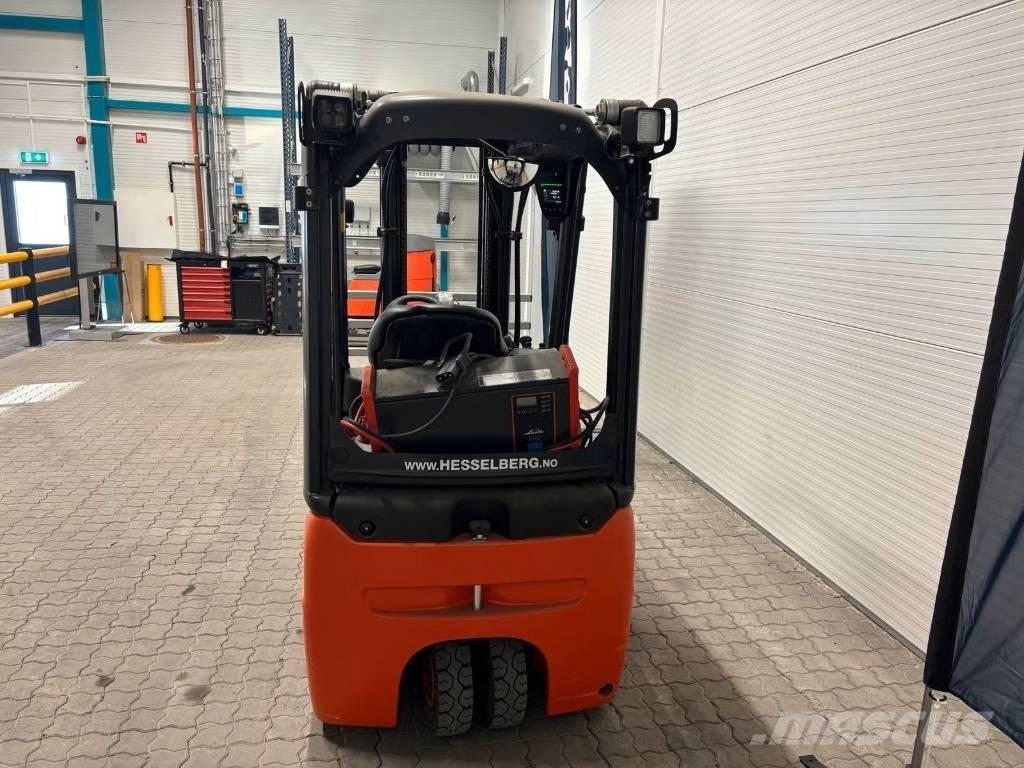 Linde E12-386 전동 지게차