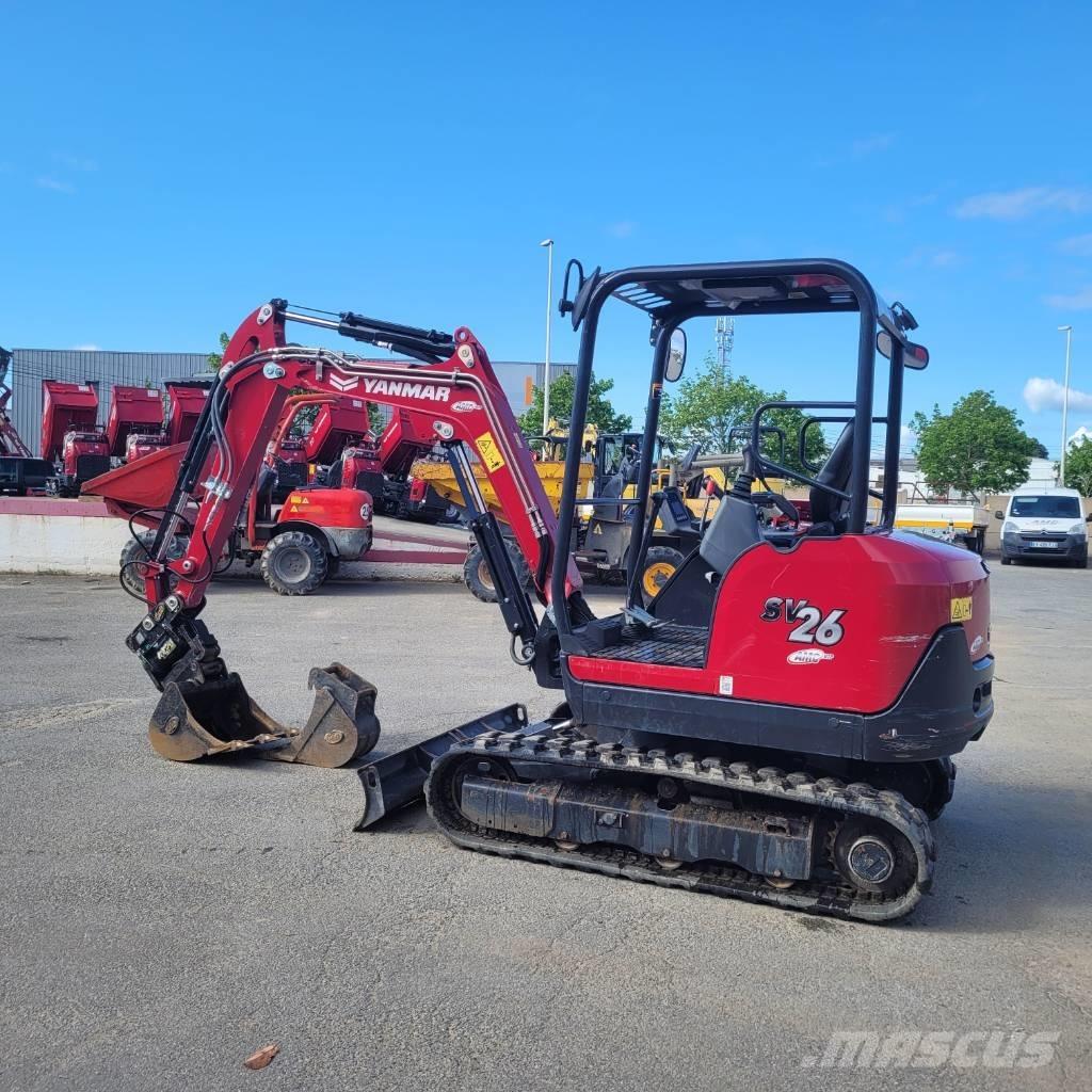 Yanmar SV26 Ess+ 소형 굴삭기 7톤 미만