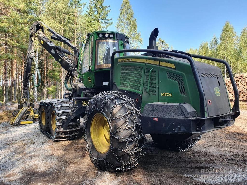 John Deere 1470 G 원목 하베스터