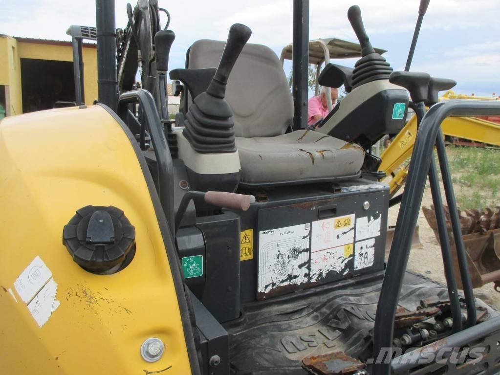 Komatsu PC 26 MR-3 소형 굴삭기 7톤 미만