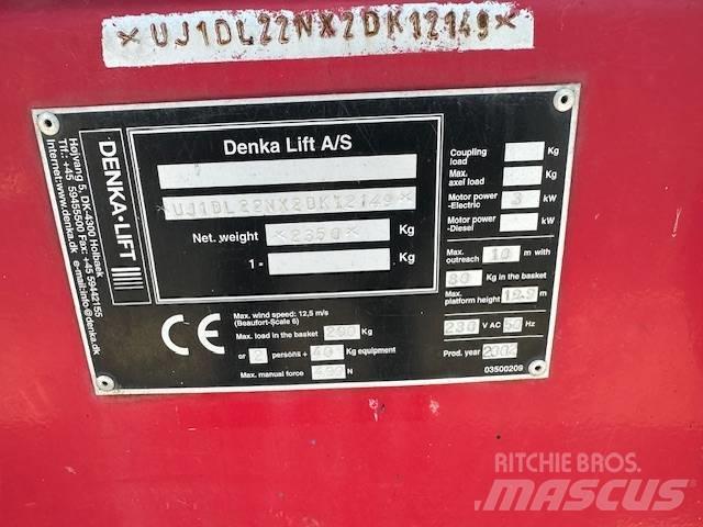 Denka-Lift DL 22 N 트레일러 탑재 고소작업대
