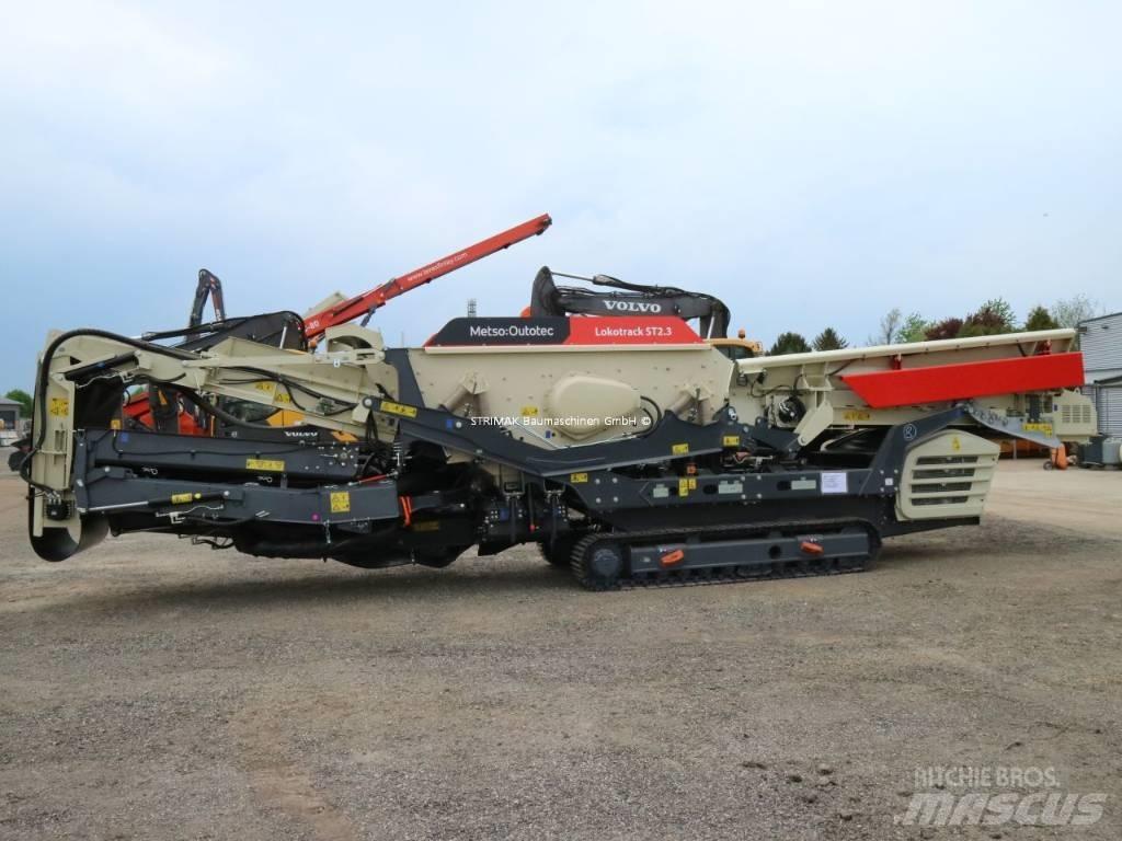 Metso ST 2.3 이동식 선별기