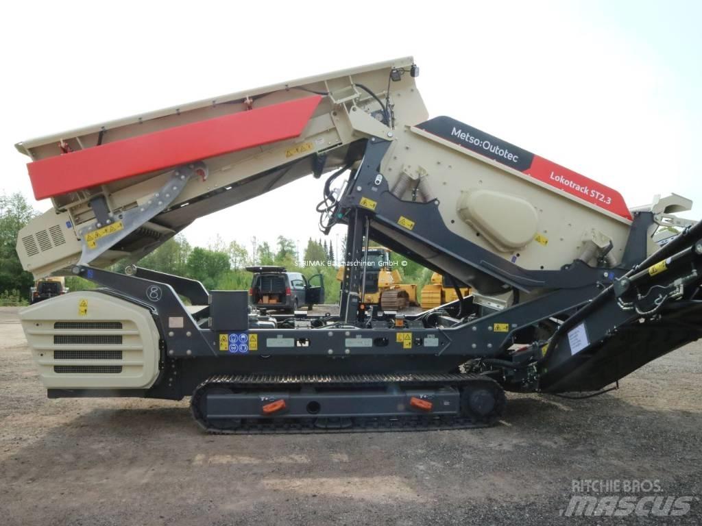 Metso ST 2.3 이동식 선별기