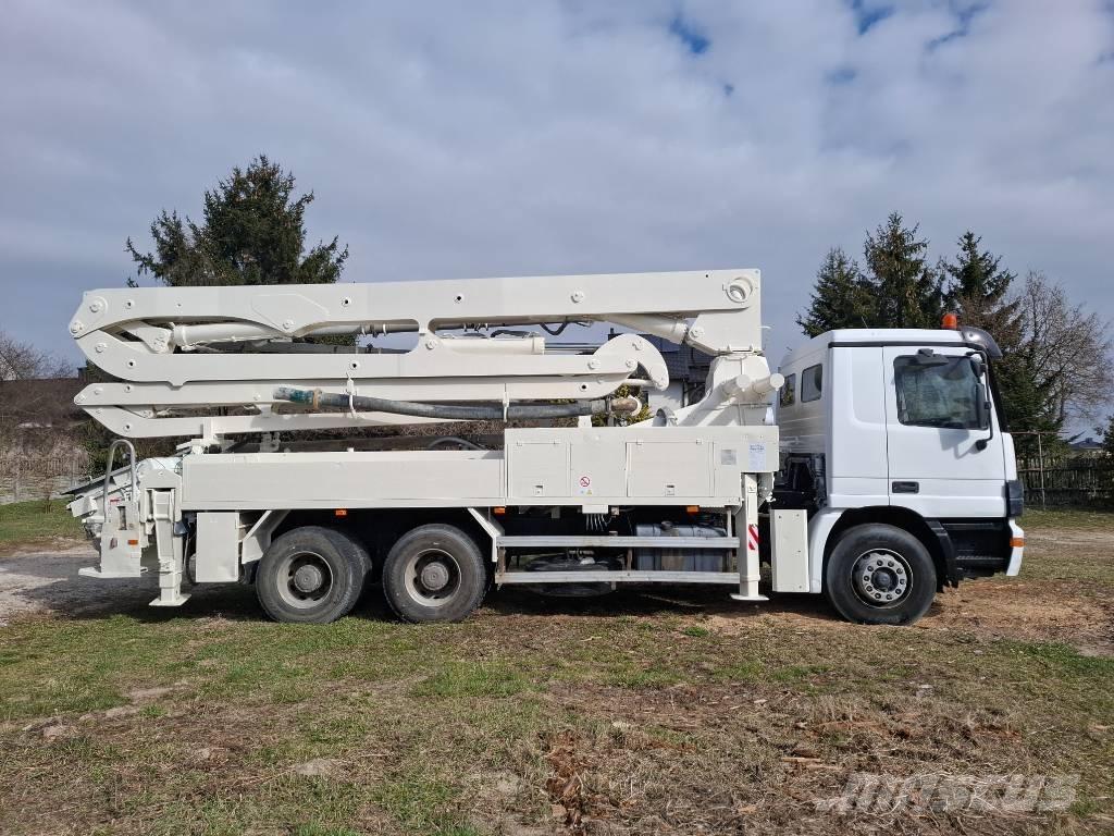 Mercedes-Benz Actros 콘크리트 펌프카