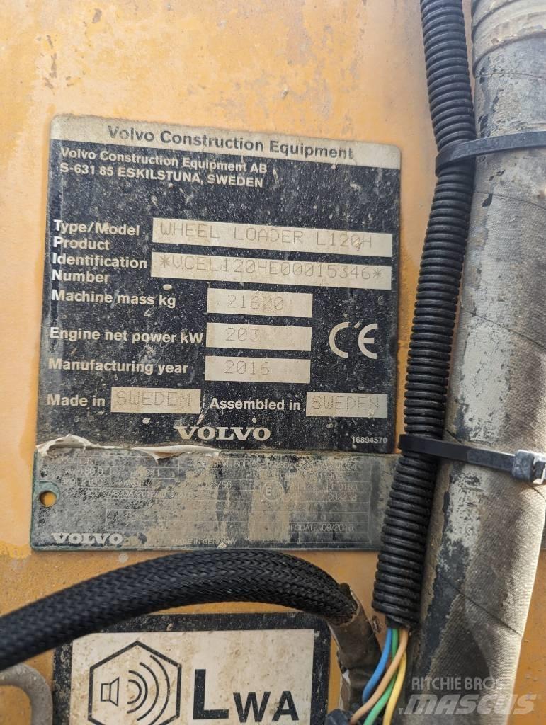 Volvo L 120 H  휠로우더