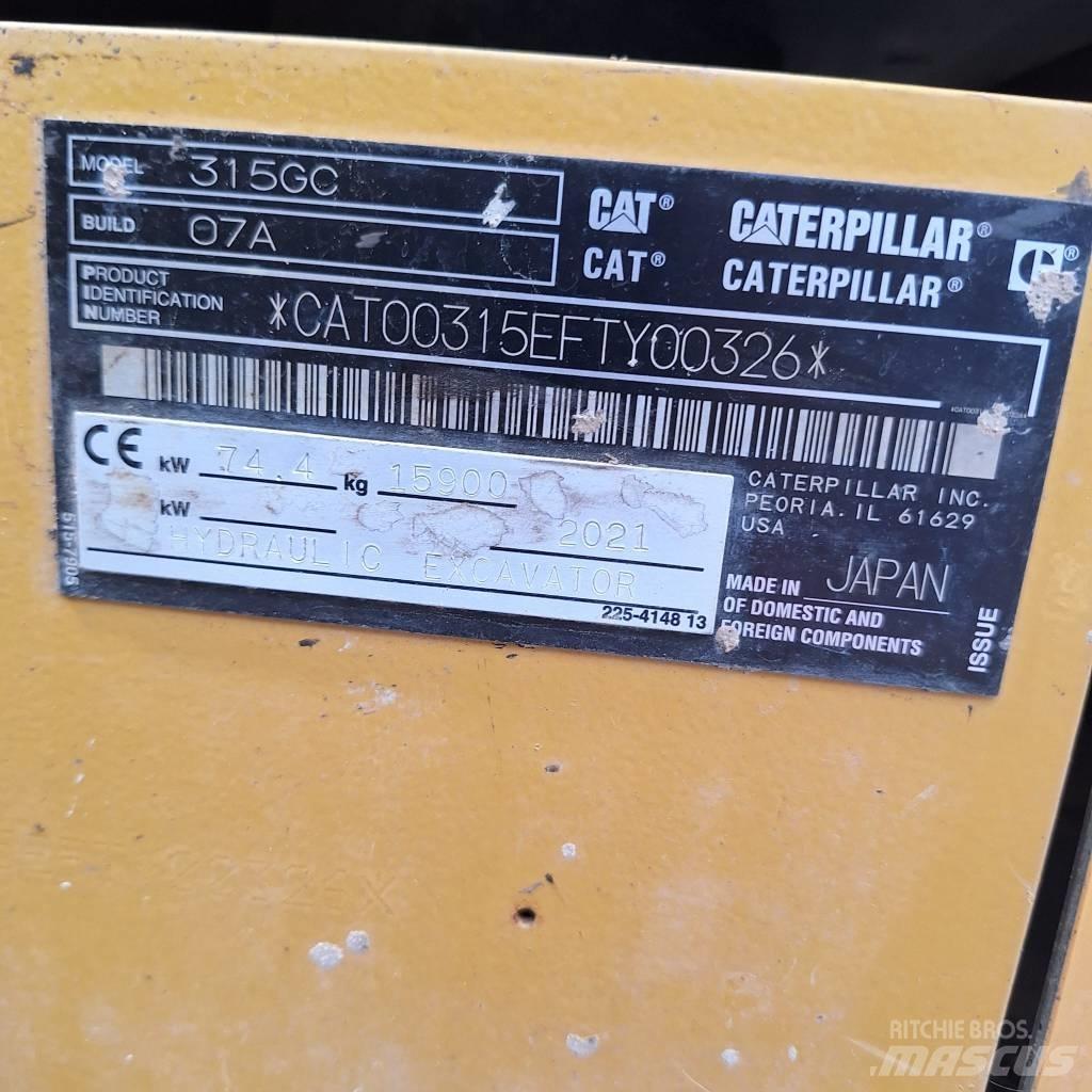 CAT 315 대형 굴삭기 29톤 이상